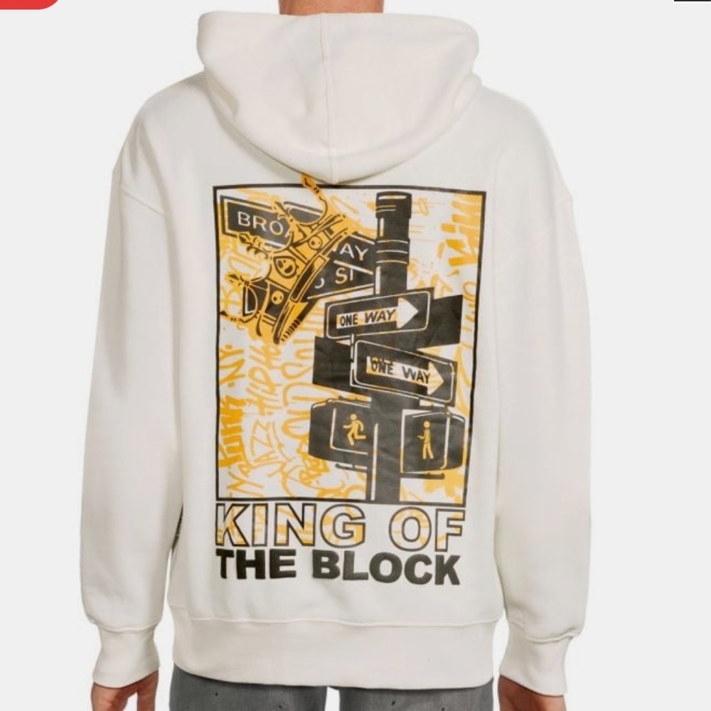 Cornerstore Bodega - King Of The Block Pullover Graphic Hoodie - size xxL